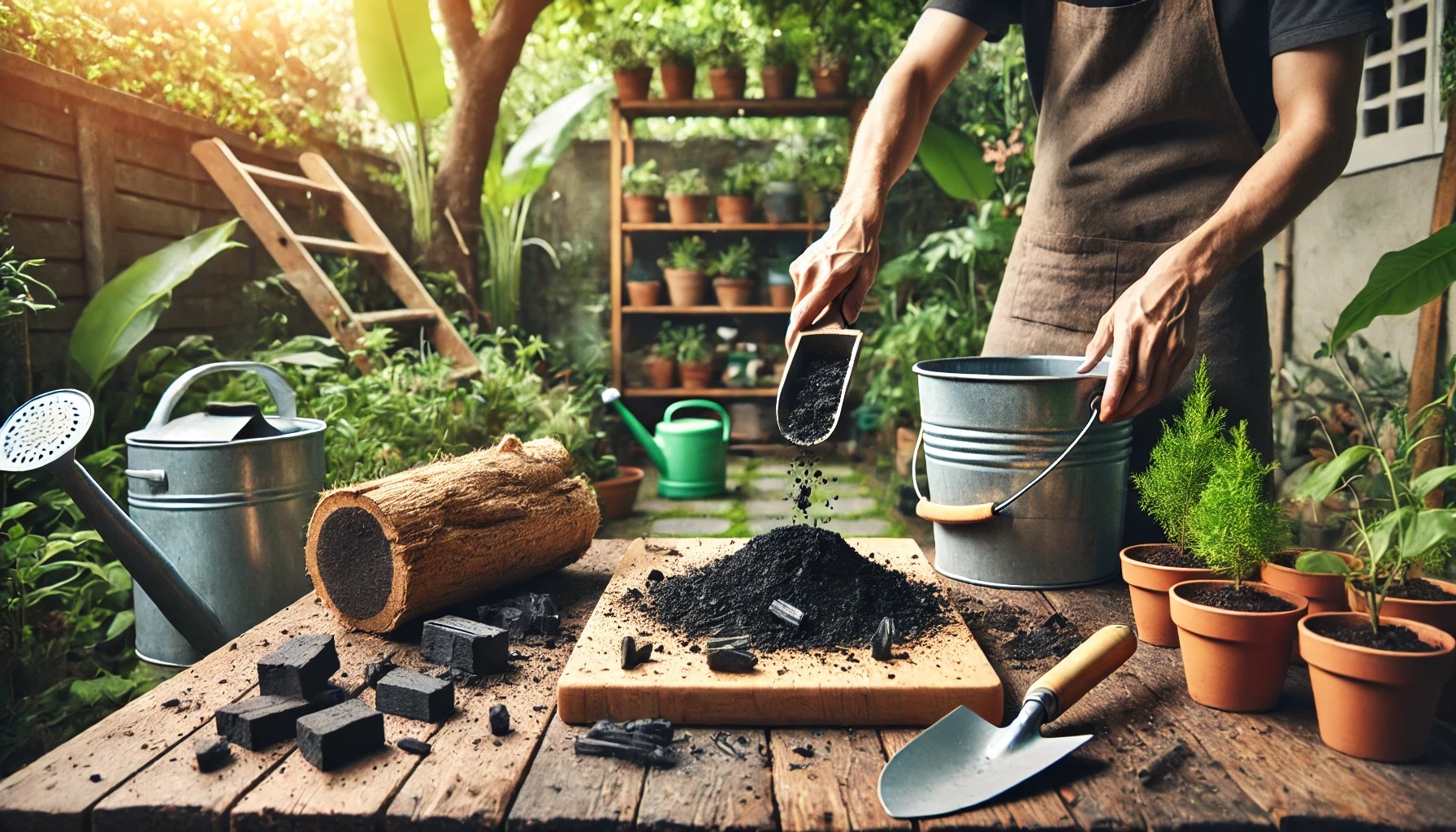 使い終わった炭は肥料に活用できる？